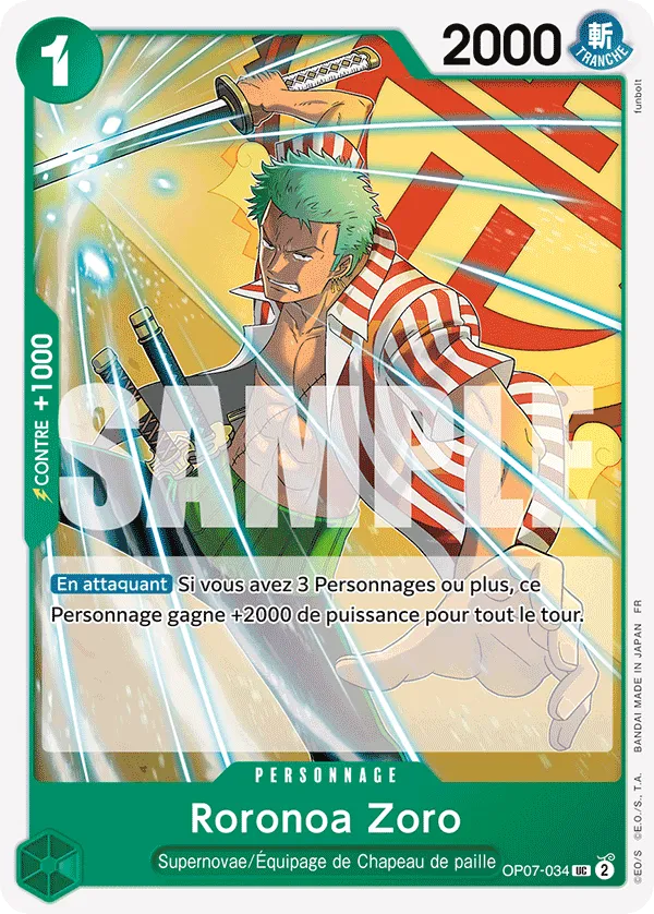 OP07-034 - Roronoa Zoro