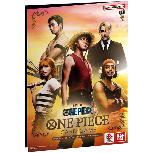 Livret collector One Piece Card Game Premium Card Collection Live Action Edition, version anglaise