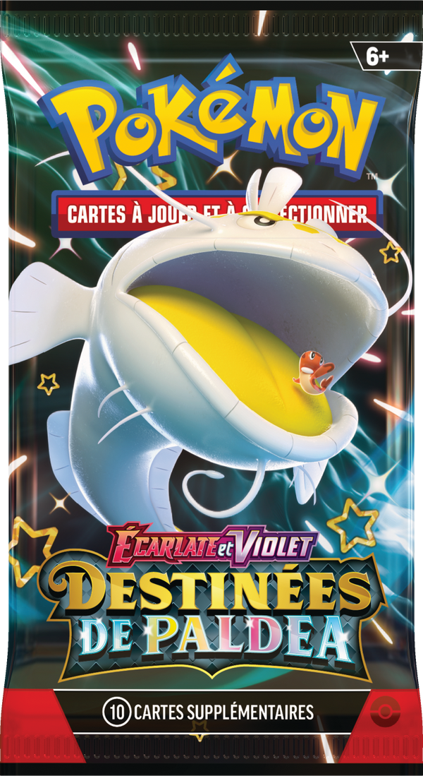 Booster Pokémon Destinées de Paldea illustration Oyacata, scellé français