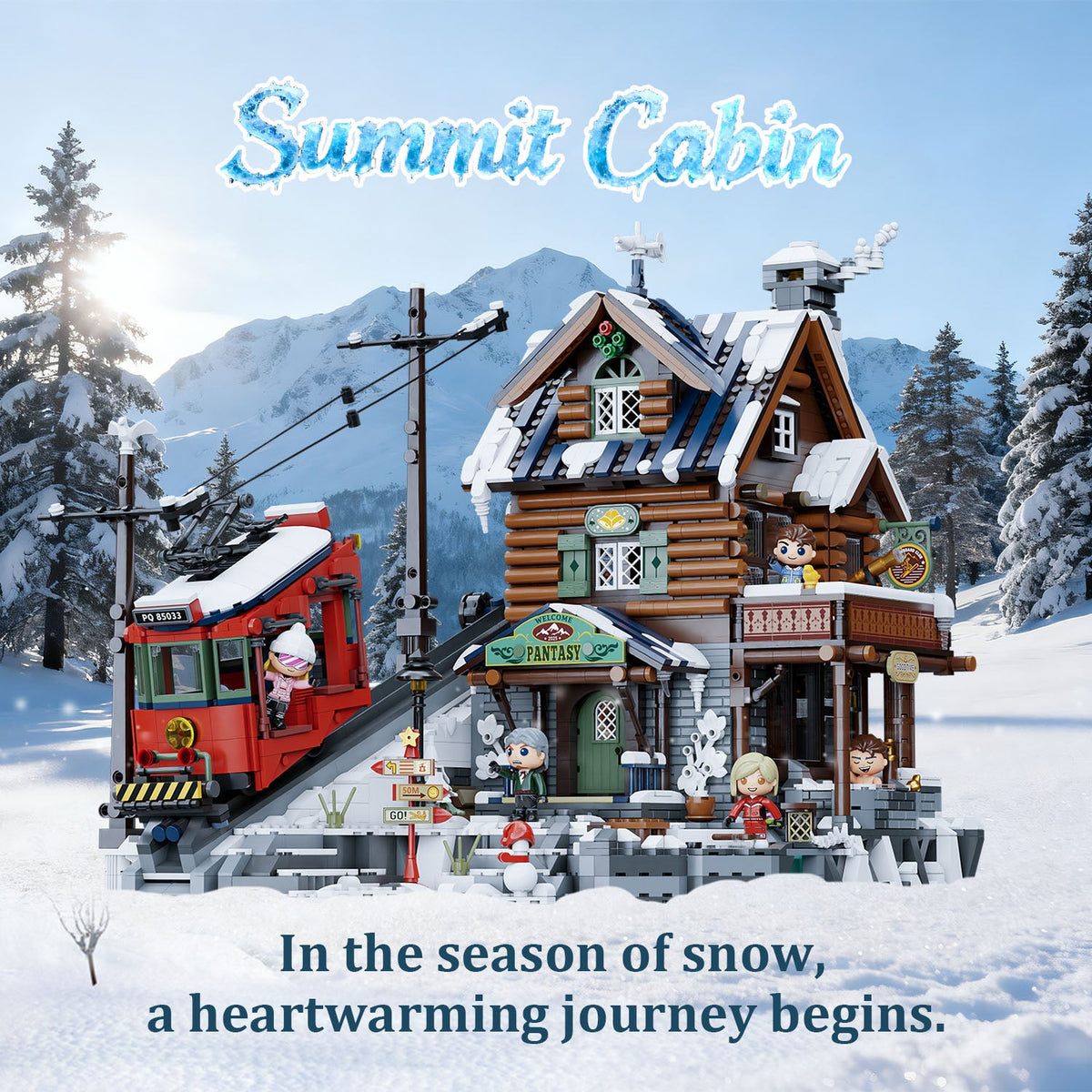 Pantasy - Summit Cabin Chalet Des Montagnes / Retro Collection