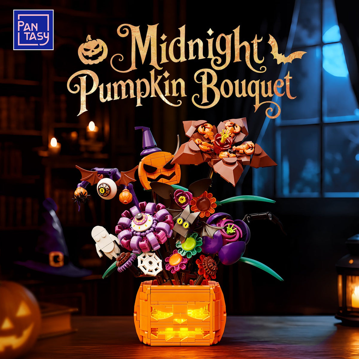 Pantasy - Halloween Midnight Pumkin Bouquet / Holiday