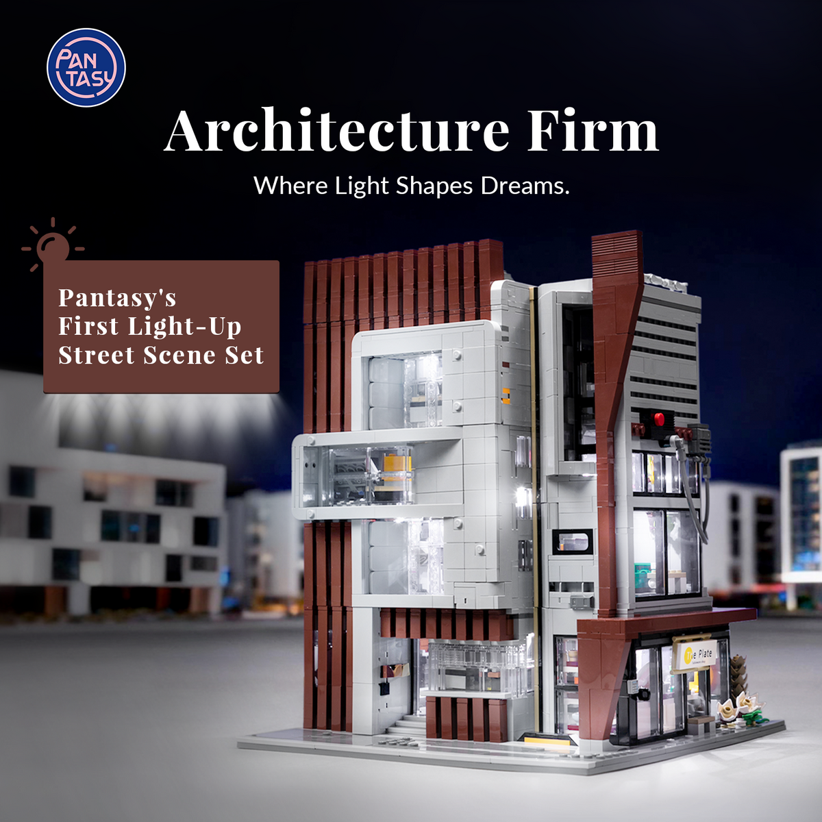 Pantasy - Architecture Firm 3427pcs / Retro Collection