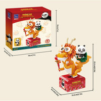 Détail - Pantasy - Po on Skatekart / Kung Fu Panda