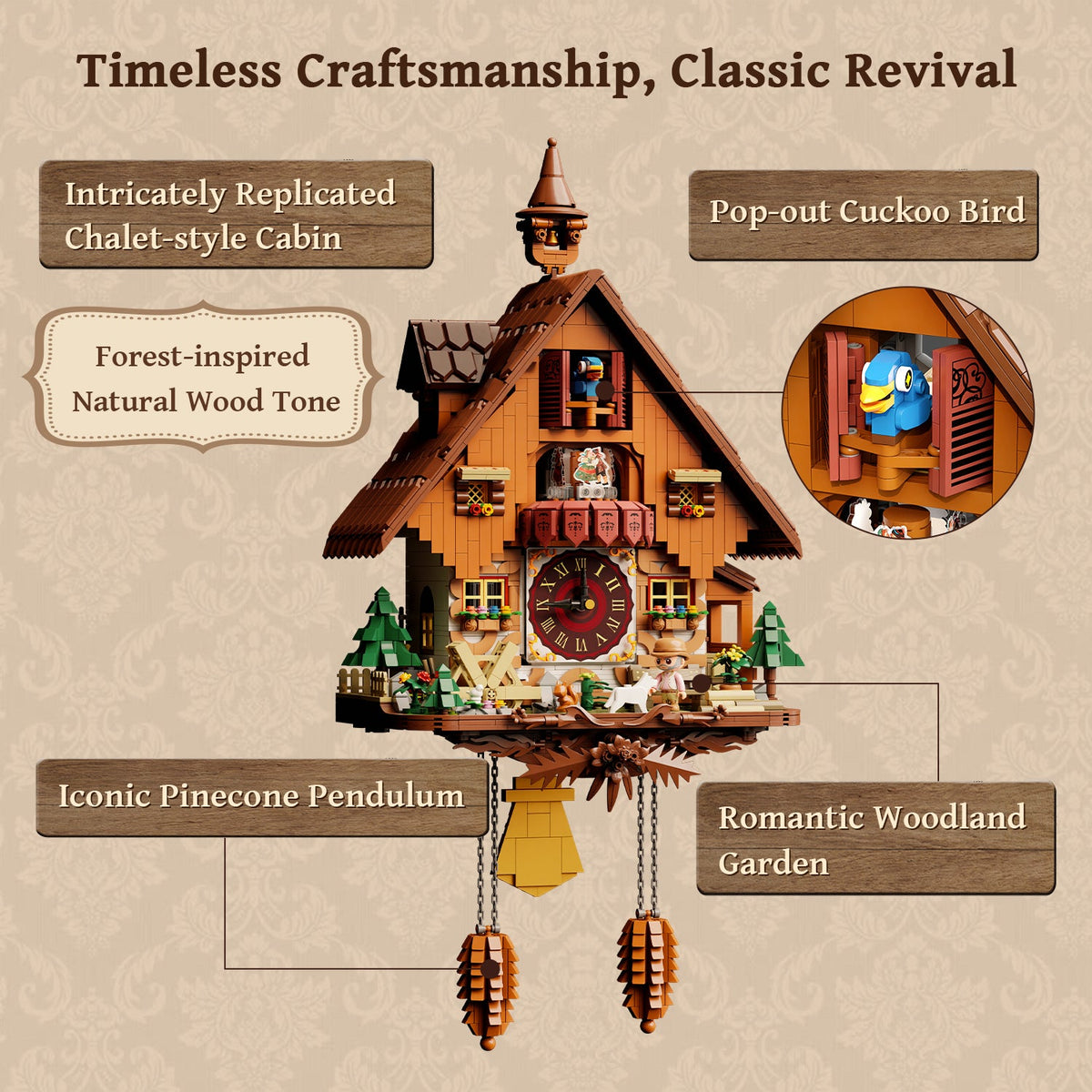 Pantasy - Cuckoo Clock / Retro Collection