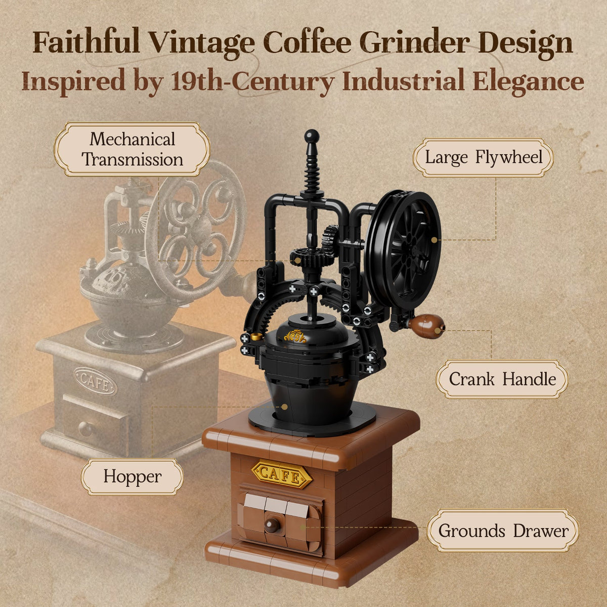 Pantasy - Coffee Grinder / Retro Collection