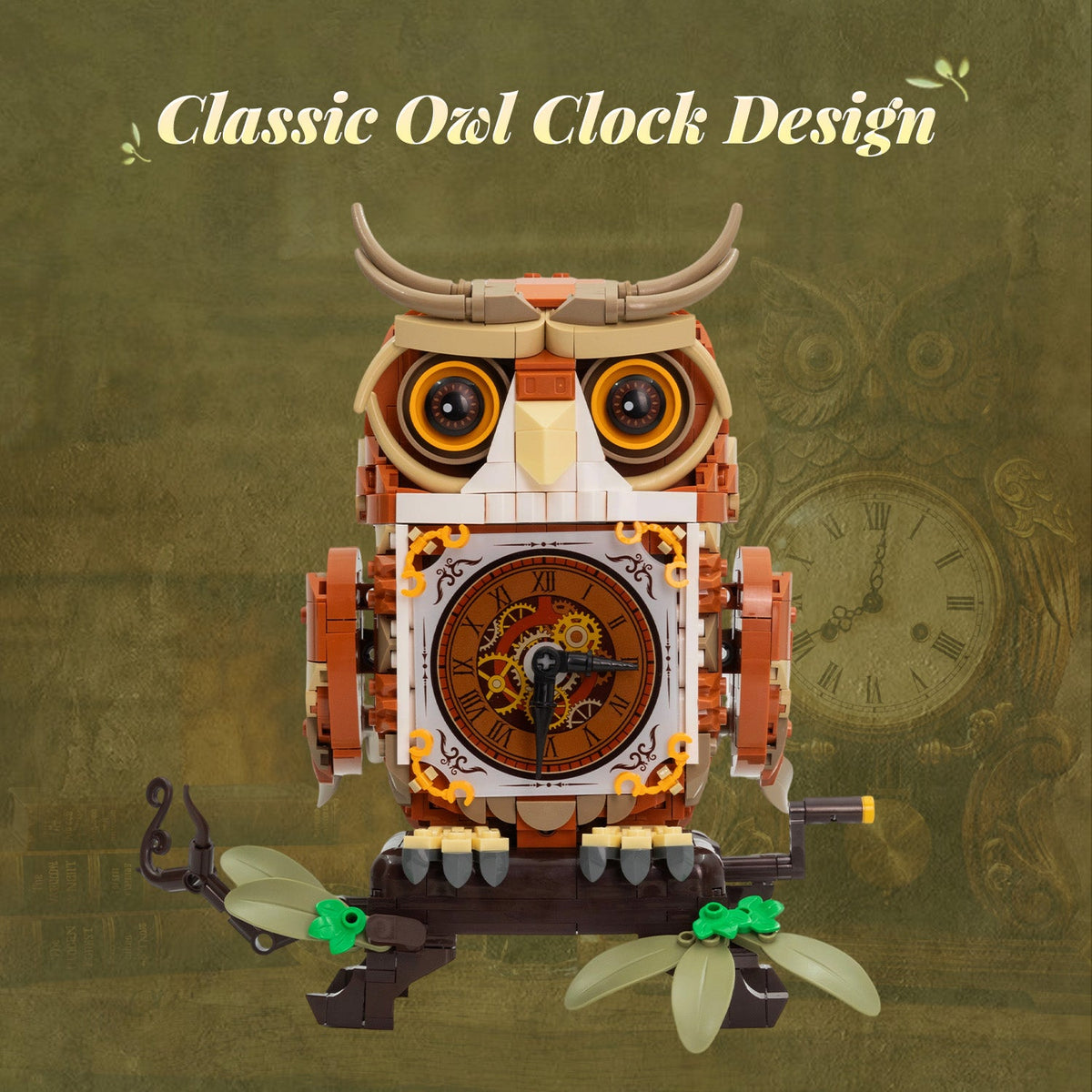 Pantasy - Owl Clock / Retro Collection