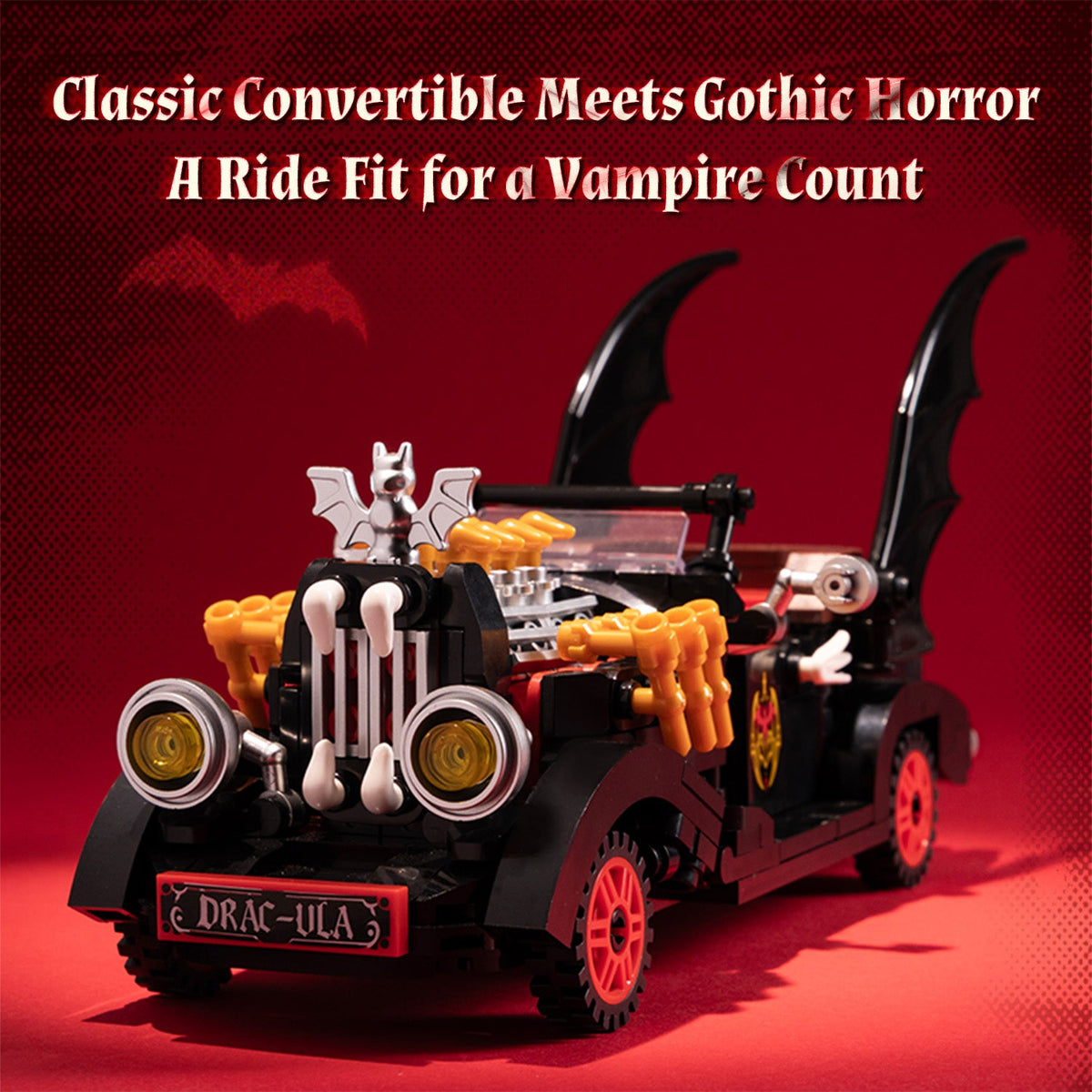 Pantasy - Halloween Vampire Vintage Car / Holiday