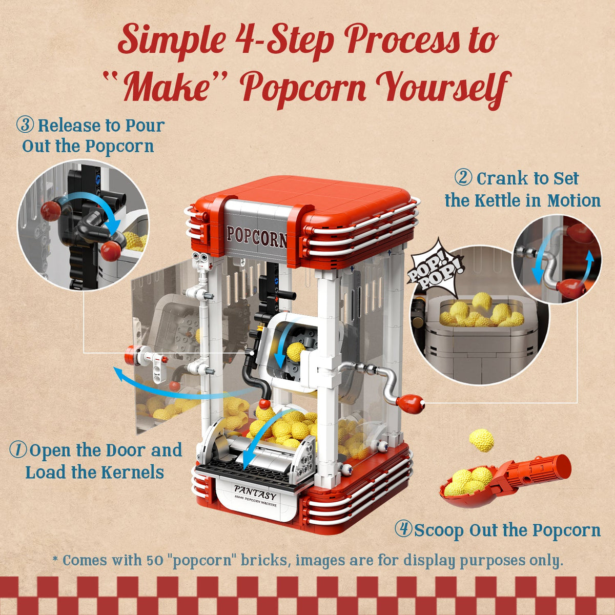 Pantasy - Popcorn Machine / Retro Collection