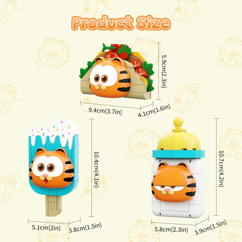 Pantasy - Baby Bottle Fridge Magnet / Garfield