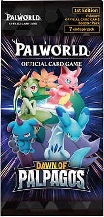 Palworld OFFICIAL CARD GAME Display Dawn of Palpagos, vue 2