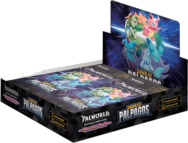 Palworld OFFICIAL CARD GAME Display Dawn of Palpagos