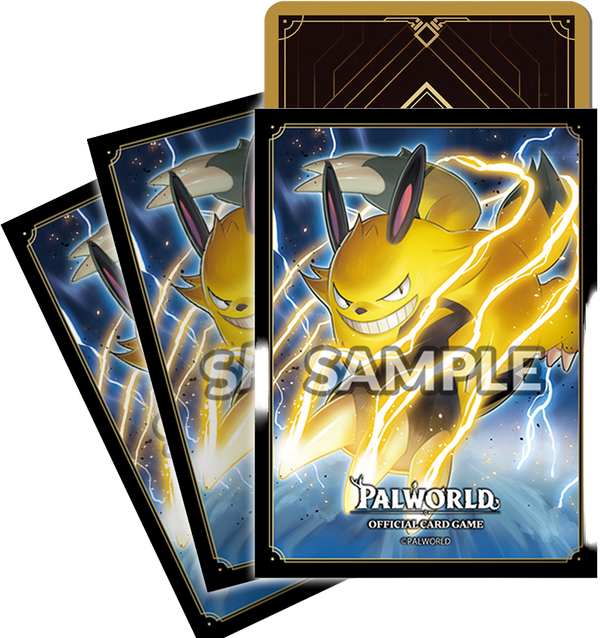Palworld OFFICIAL CARD GAME Sleeves Grizzbolt Rumbling Tank