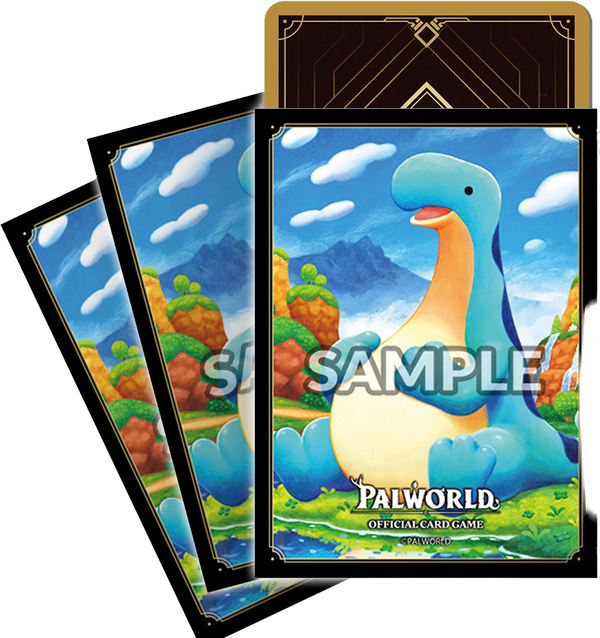 Palworld OFFICIAL CARD GAME Sleeves Relaxaurus Hungry Gunner