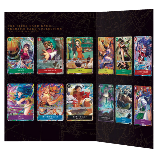 Les 12 cartes du Premium Card Collection Best Selection Vol. 3