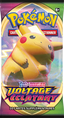 Booster Voltage Éclatant illustration Pikachu Gigamax