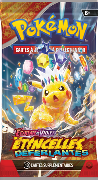 Pikachu Téracristal Stellaire — Booster - Étincelles Déferlantes