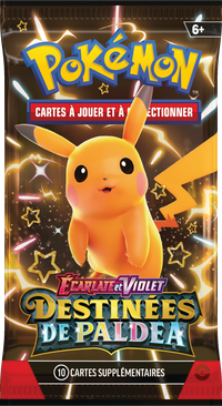 Pikachu — Booster - Destinées de Paldea