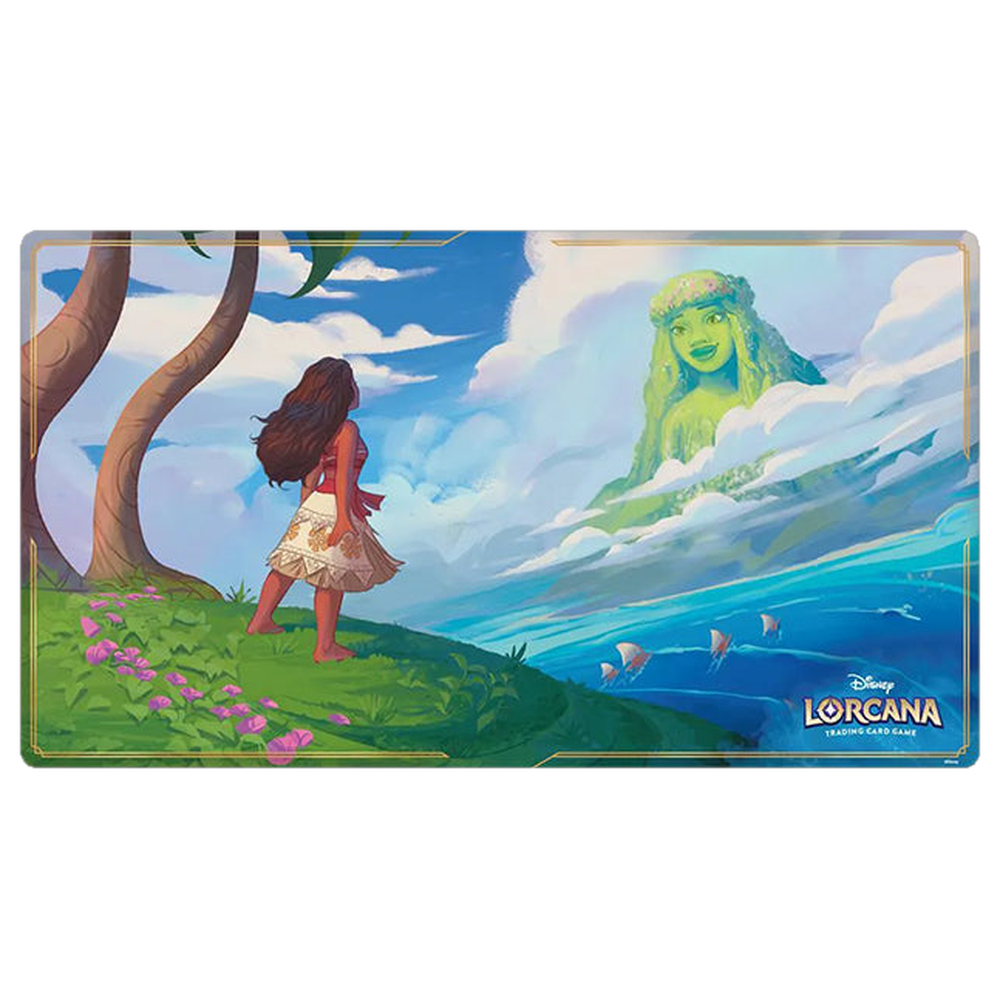Tapis de jeu Disney Lorcana Vaiana Chapitre 3 Les Terres d'Encre