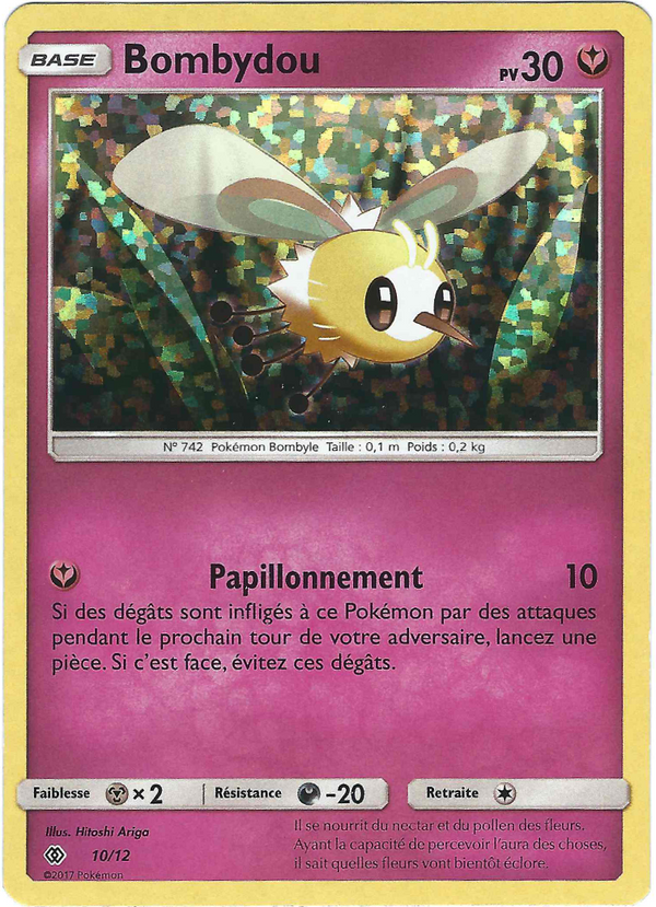Bombydou — Carte Pokémon 10 Collection McDonald's 2017