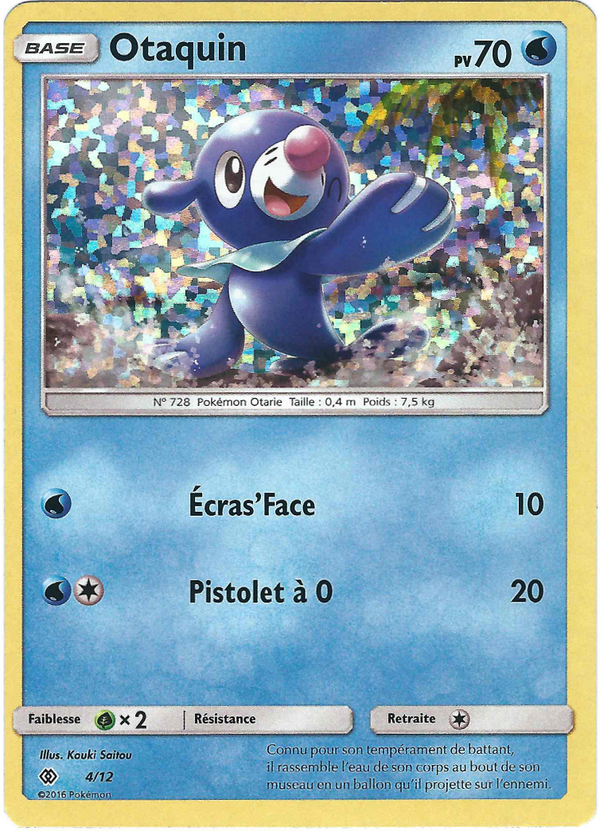 Otaquin — Carte Pokémon 4 Collection McDonald's 2017