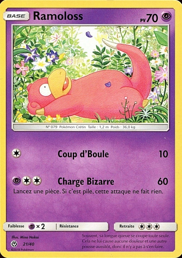 Ramoloss — Carte Pokémon 21 Collection McDonald's 2018