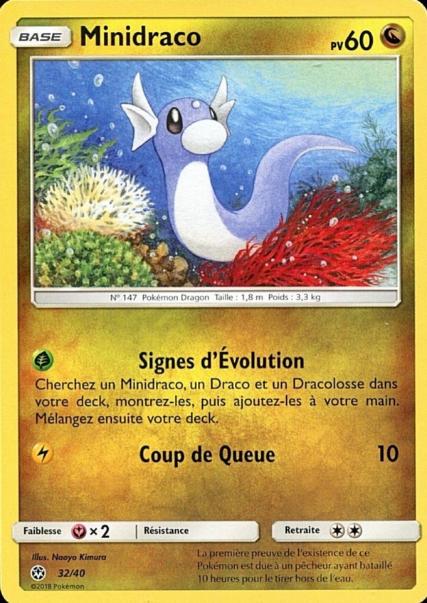 Minidraco — Carte Pokémon 32 Collection McDonald's 2018