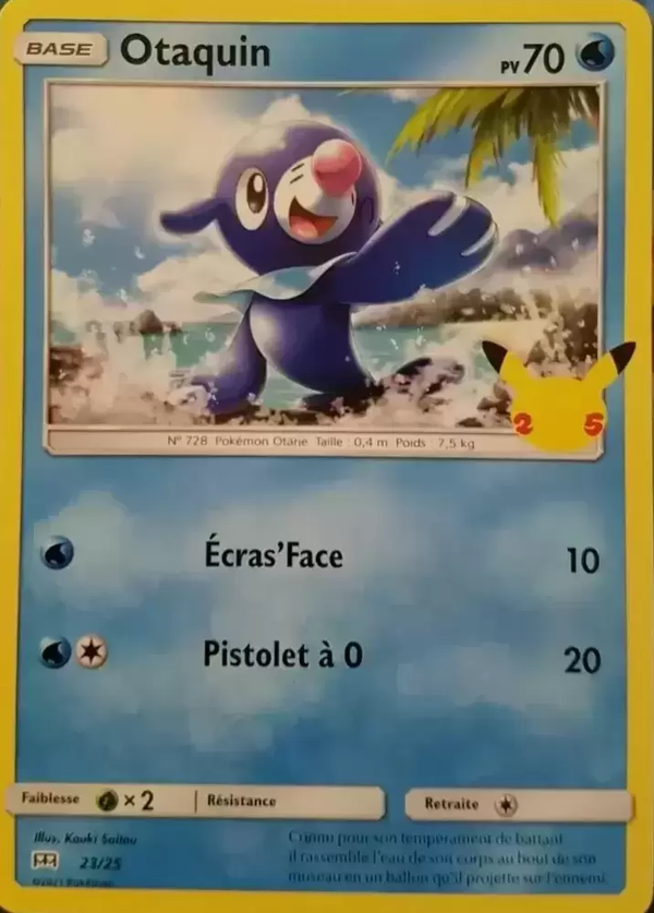Otaquin — Carte Pokémon 23 Collection McDonald's 2021
