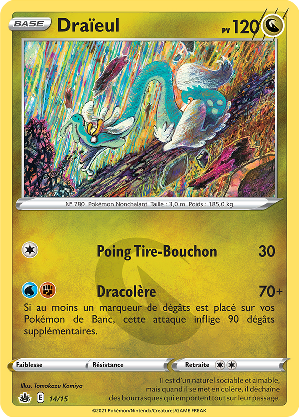 Draïeul — Carte Pokémon 14 Collection McDonald's 2022