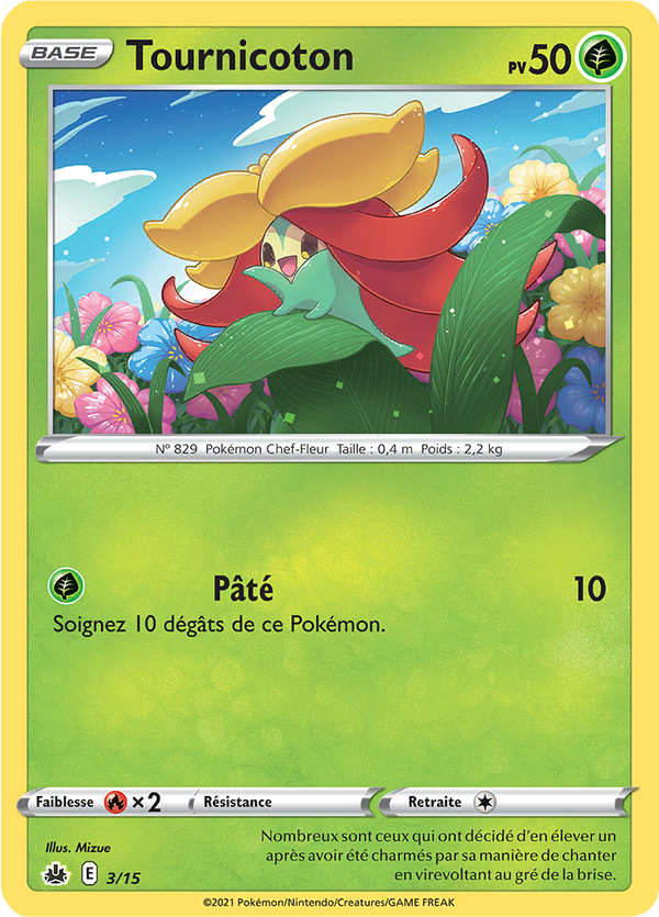 Tournicoton — Carte Pokémon 3 Collection McDonald's 2022