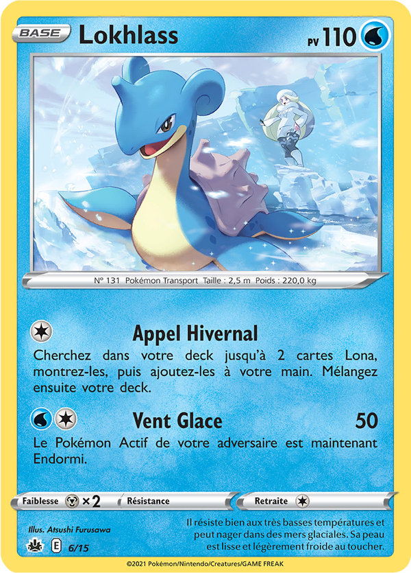 Lokhlass — Carte Pokémon 6 Collection McDonald's 2022