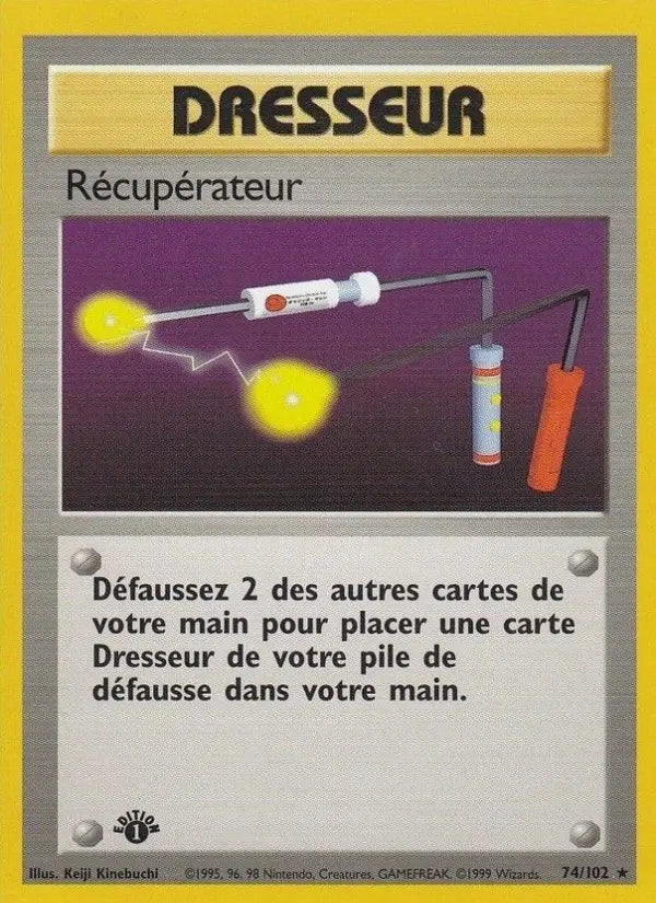 Récupérateur — Carte Pokémon 74 Set de Base