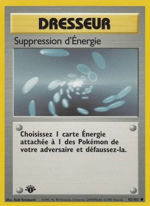 092/102 - Suppression d'Énergie