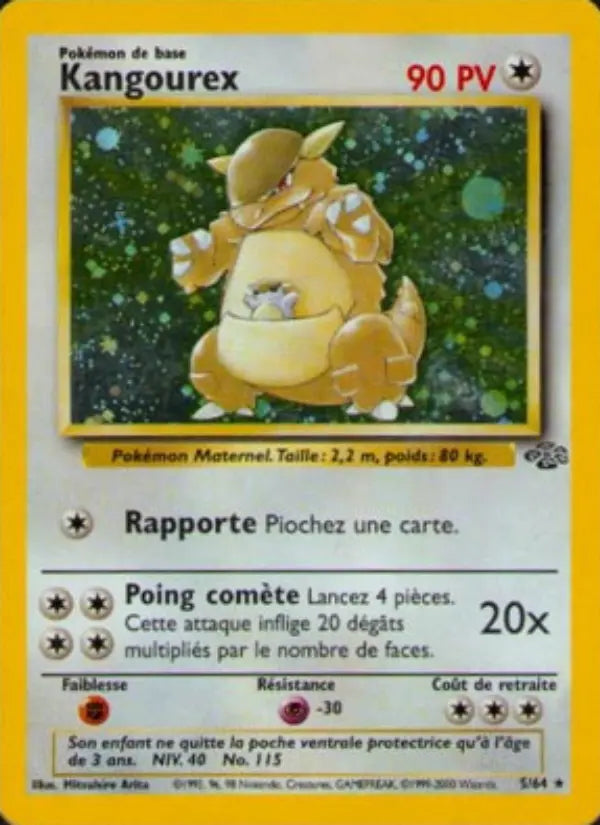 Kangourex — Carte Pokémon 5 Jungle