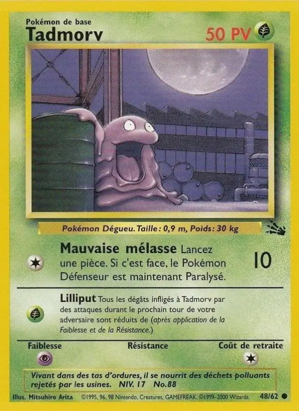 Tadmorv — Carte Pokémon 48 Fossile