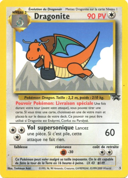 Dragonite 5 Promos Wizards (Base)