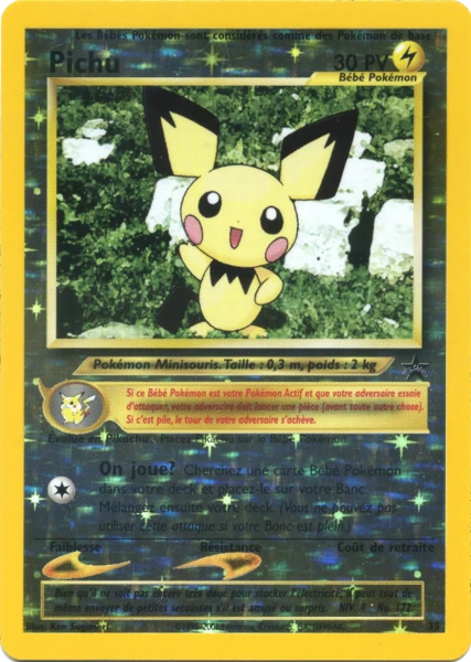Pichu 35 Promos Wizards (Base)