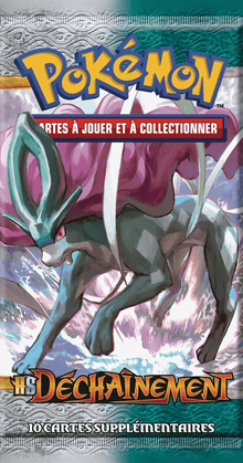 Booster Déchaînement illustration Suicune