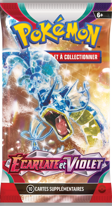 Booster Écarlate et Violet illustration Léviator Téracristal