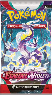 Booster Écarlate et Violet illustration Miraidon