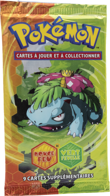 Booster Rouge Feu & Vert Feuille illustration Florizarre