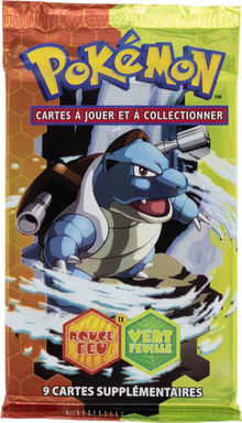 Booster Rouge Feu & Vert Feuille illustration Tortank
