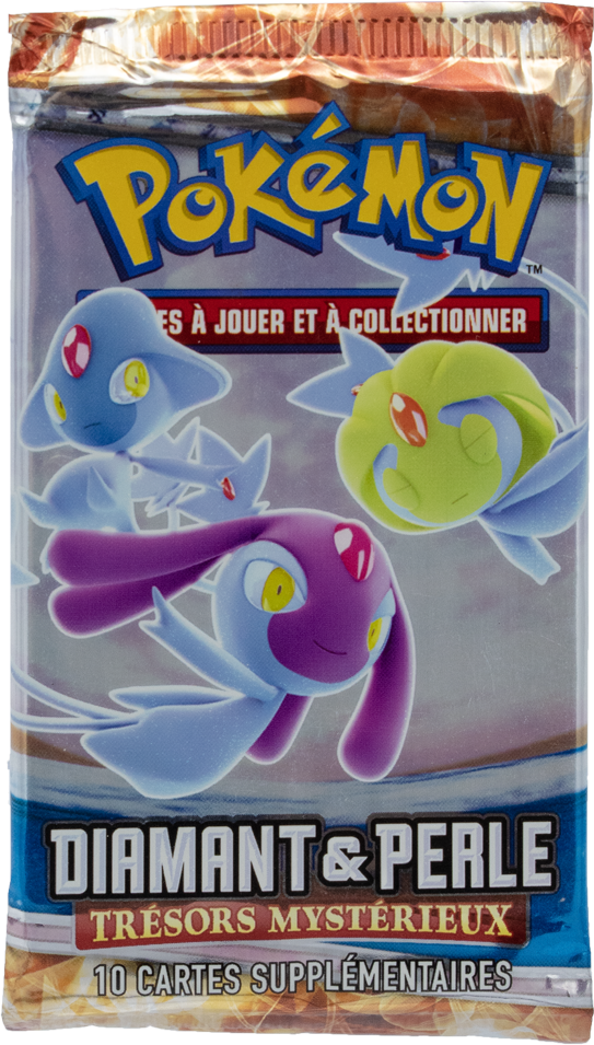 Booster Pokémon Trésors Mystérieux illustration Créfollet Créfadet Créhelf, scellé français