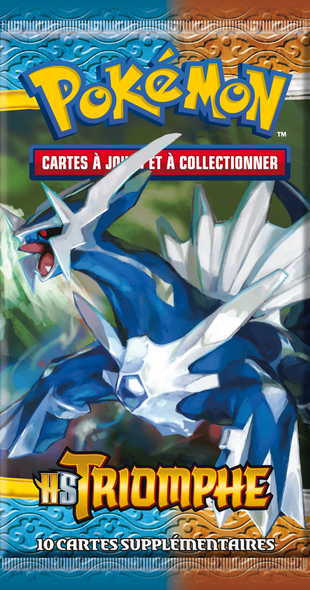 Booster Pokémon Triomphe illustration Dialga, scellé français