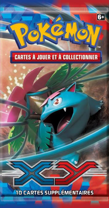 Booster Pokémon XY illustration Méga-Florizarre, scellé français