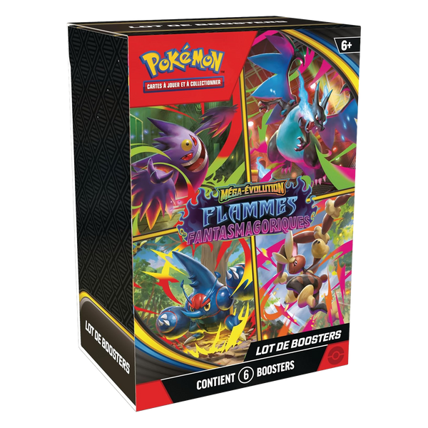 Bundle - Flammes Fantasmagoriques, lot de 6 boosters, édition française