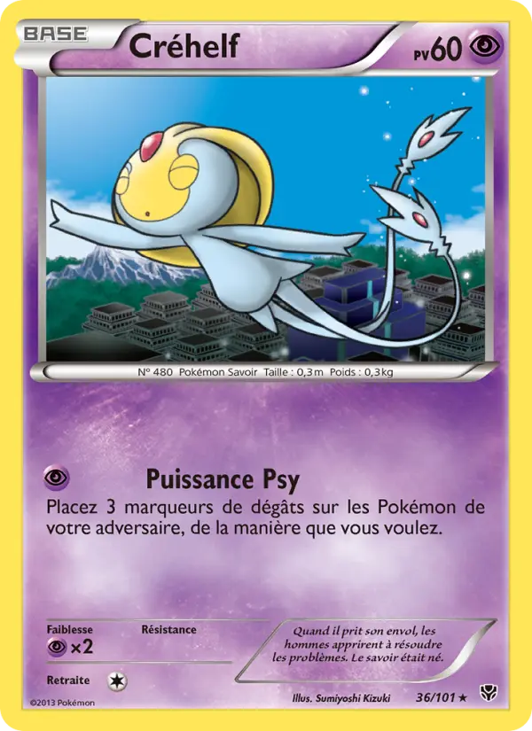 Créhelf — Carte Pokémon 36 Explosion Plasma