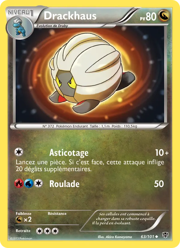 Drackhaus — Carte Pokémon 63 Explosion Plasma