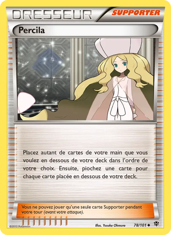 Percila — Carte Pokémon 78 Explosion Plasma