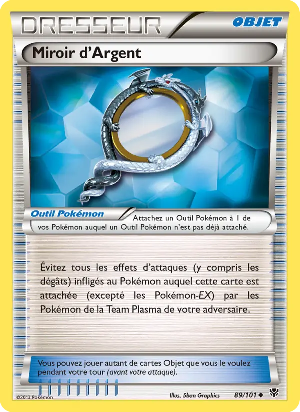 Miroir d’Argent — Carte Pokémon 89 Explosion Plasma