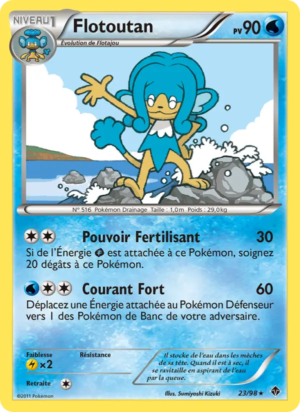 Flotoutan — Carte Pokémon 23 Pouvoirs Émergents